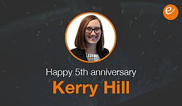 Congratulations Kerry Hill on 5 years at Elevation Recruitment Group